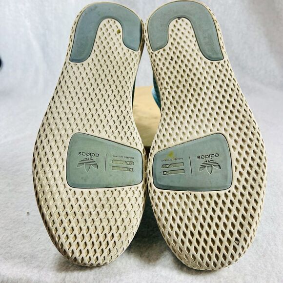 adidas Pharrell x Tennis Hu Ice Blue Men’s Size 8 Sneakers Shoes - Picture 7 of 8